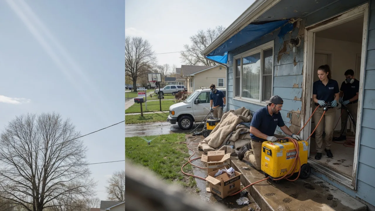 Basement Flood Cleanup in Cannelton, IN near me